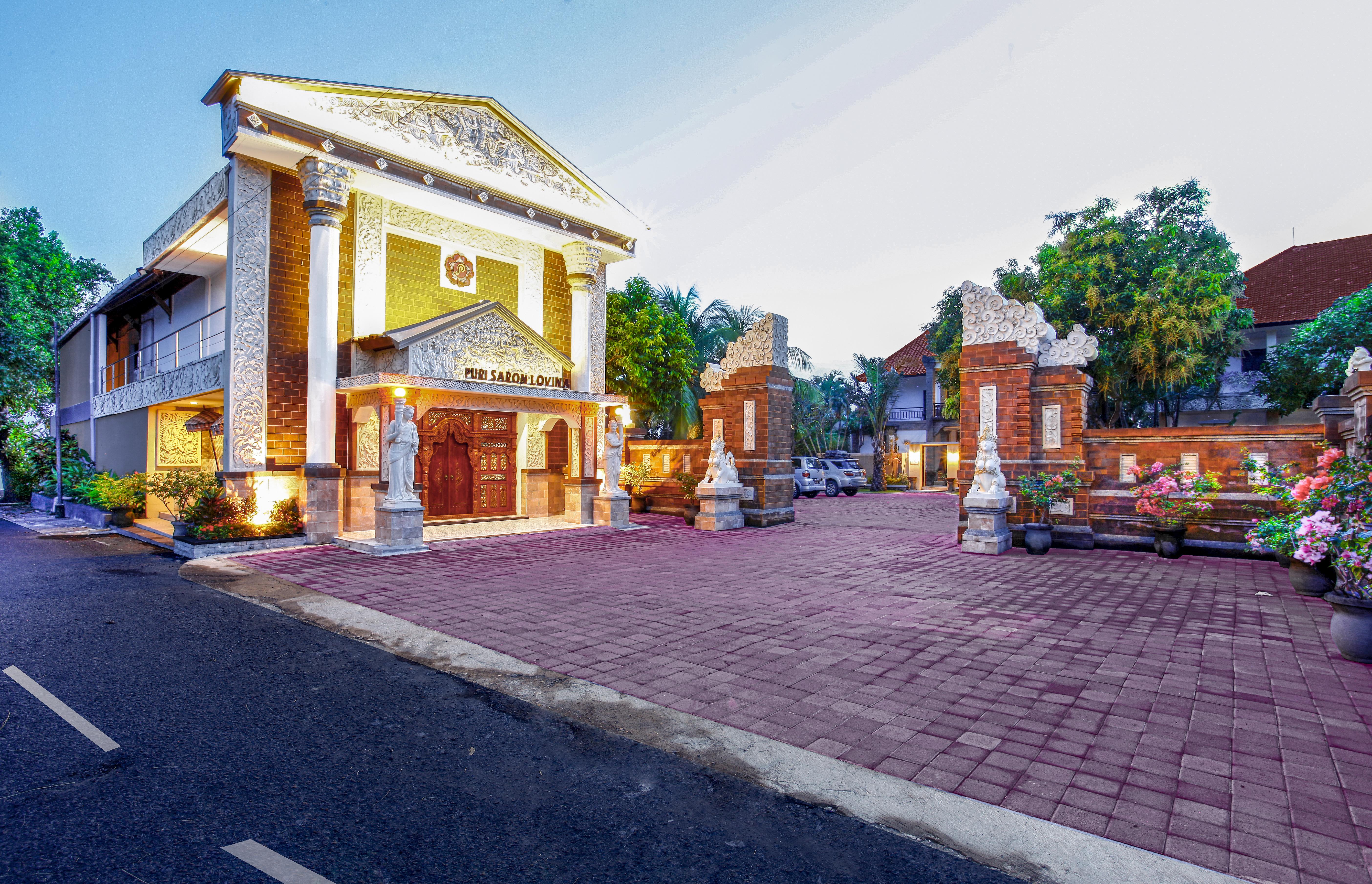 Puri Saron Hotel Baruna Beach Lovina Екстер'єр фото