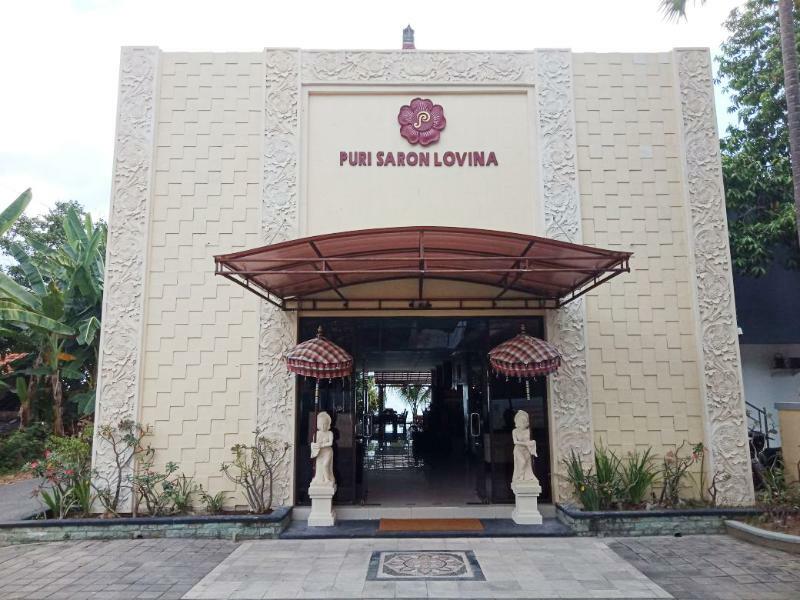 Puri Saron Hotel Baruna Beach Lovina Екстер'єр фото